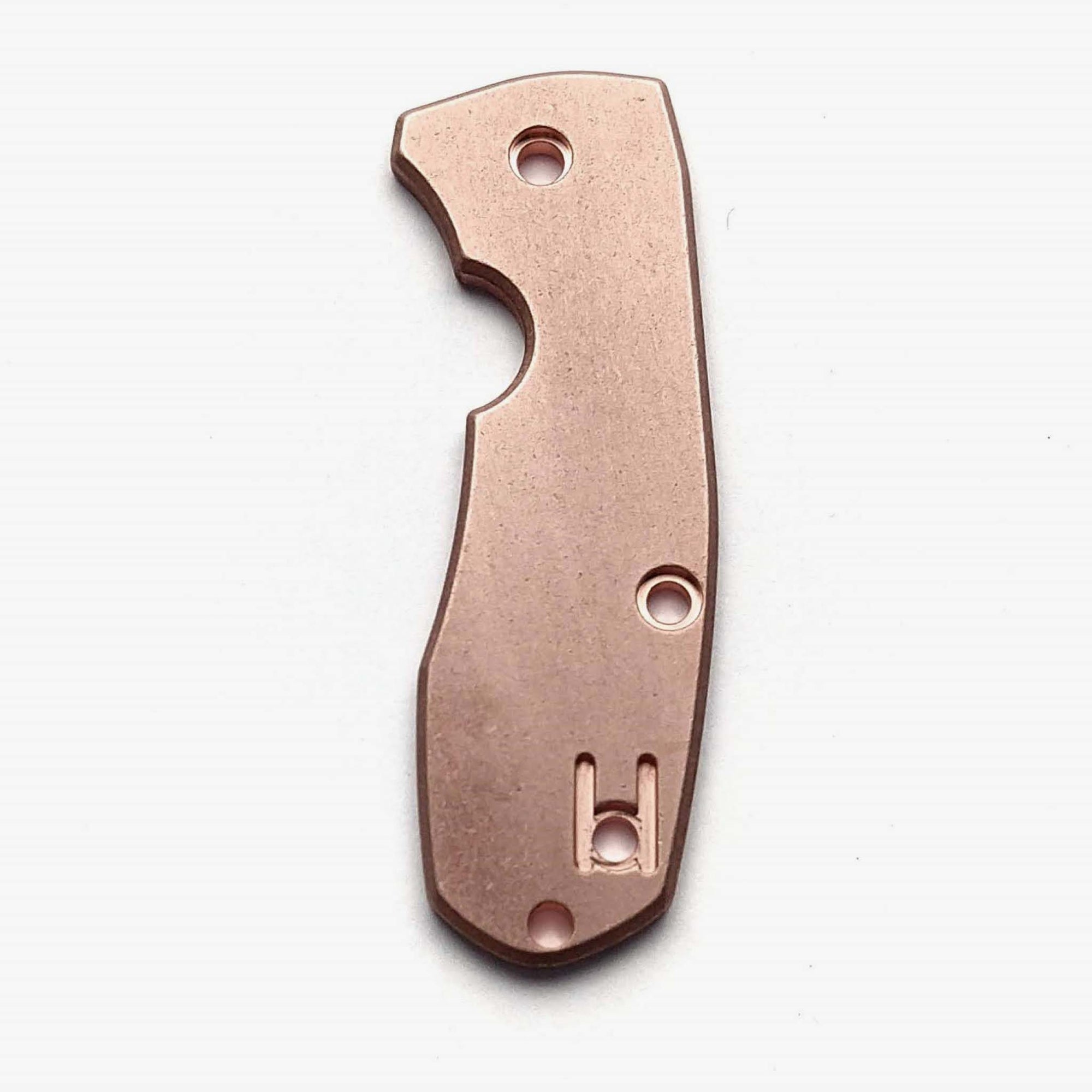 Copper Scale for Spyderco Techno 2 Knife Copper Stonewash 