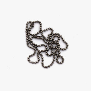 Titanium Ball Chain Necklace-Small