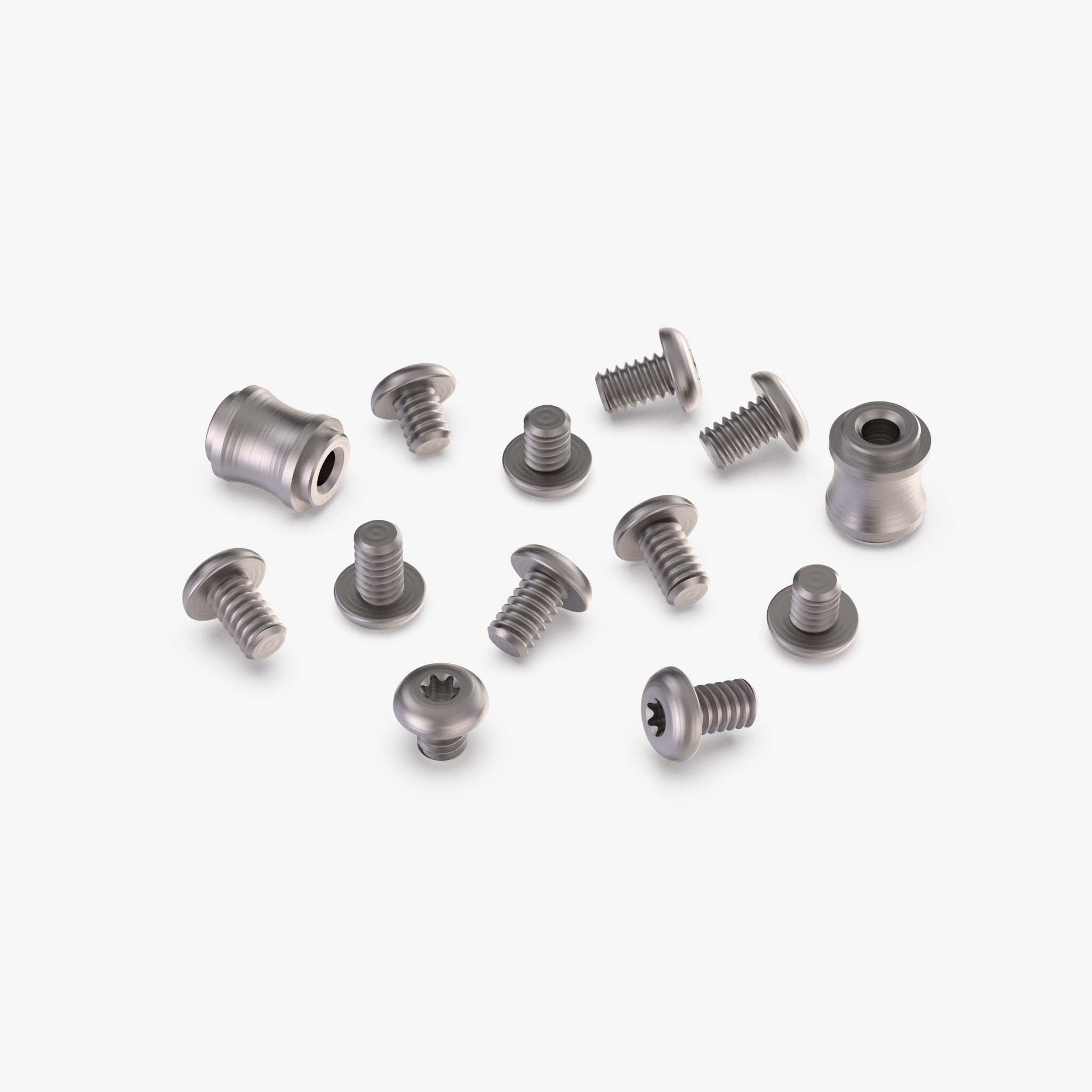 Titanium Hardware Kit for 940 Radar Scales-Titanium Stonewash