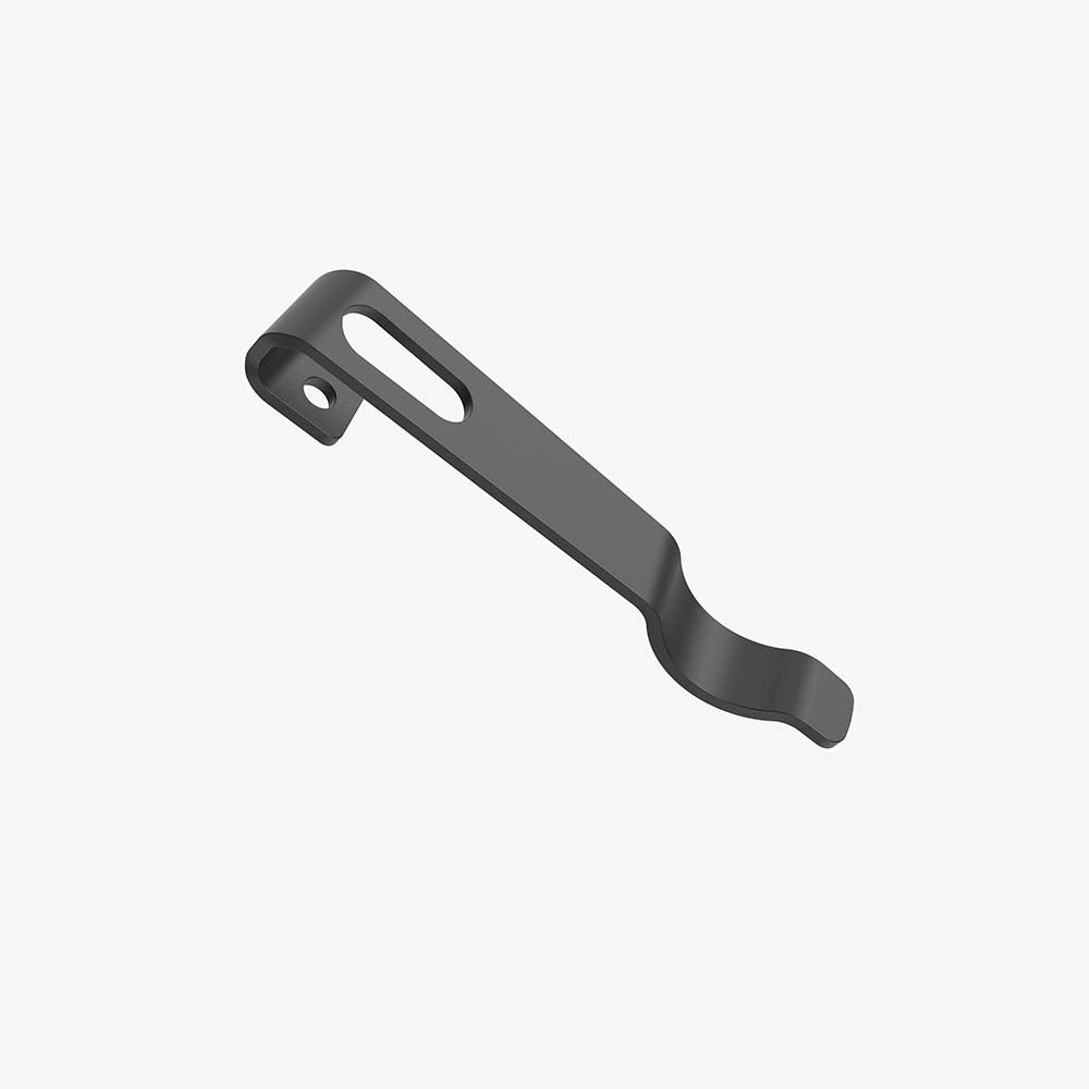 Titanium Pocket Clip for Boker Kalashnikov Knives-Titanium Black