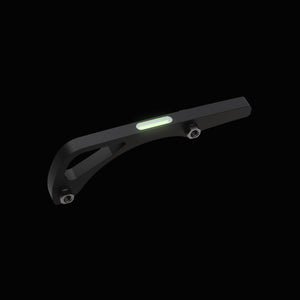 Tritium Titanium Backspacer for Benchmade Bugout Knife-Black - Green Tritium