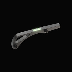 Tritium Titanium Backspacer for Benchmade Bugout Knife-Titanium Satin