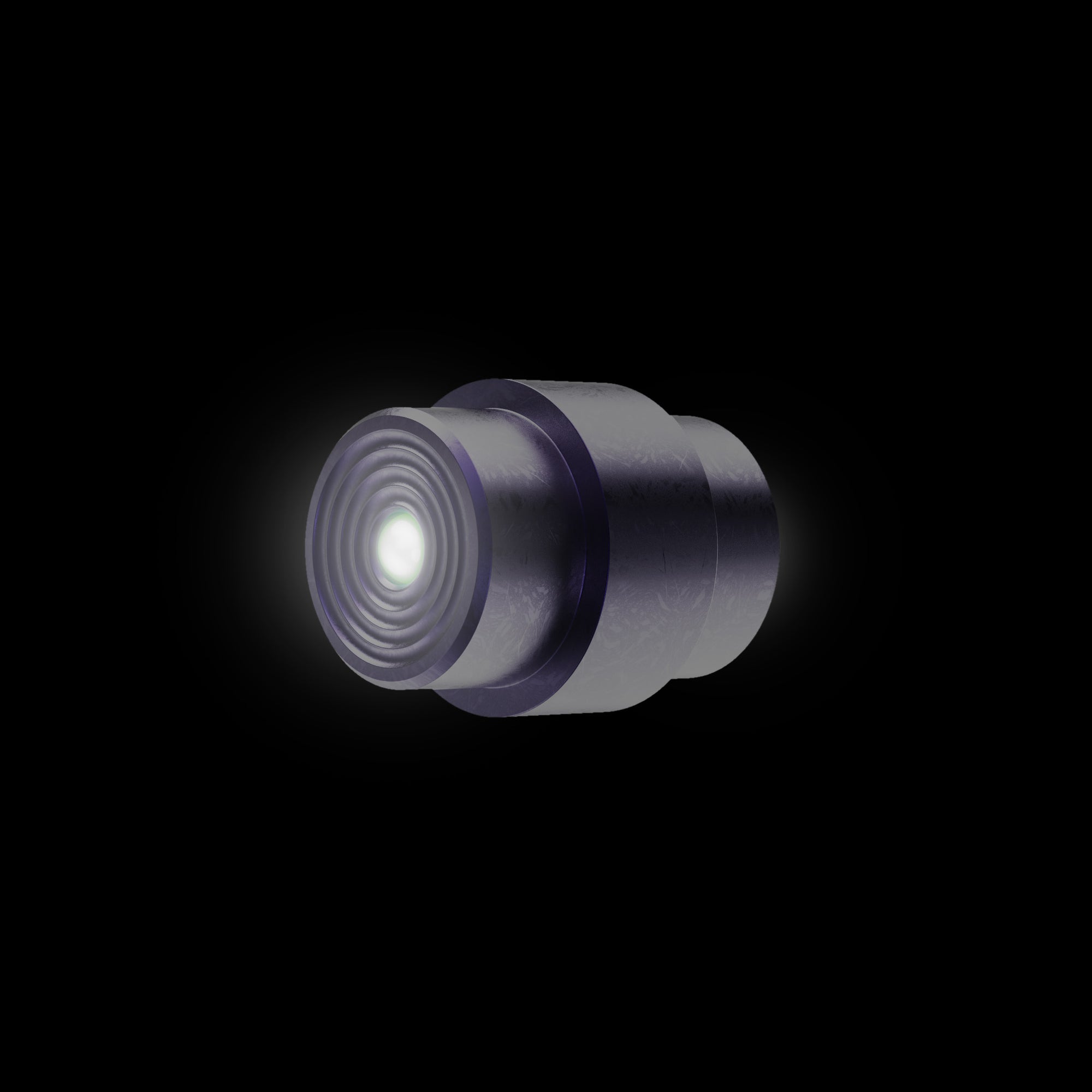 Tritium Titanium Lanyard Hole Stopper for Spyderco Paramilitary 2 & Para 3-Purple Anodize