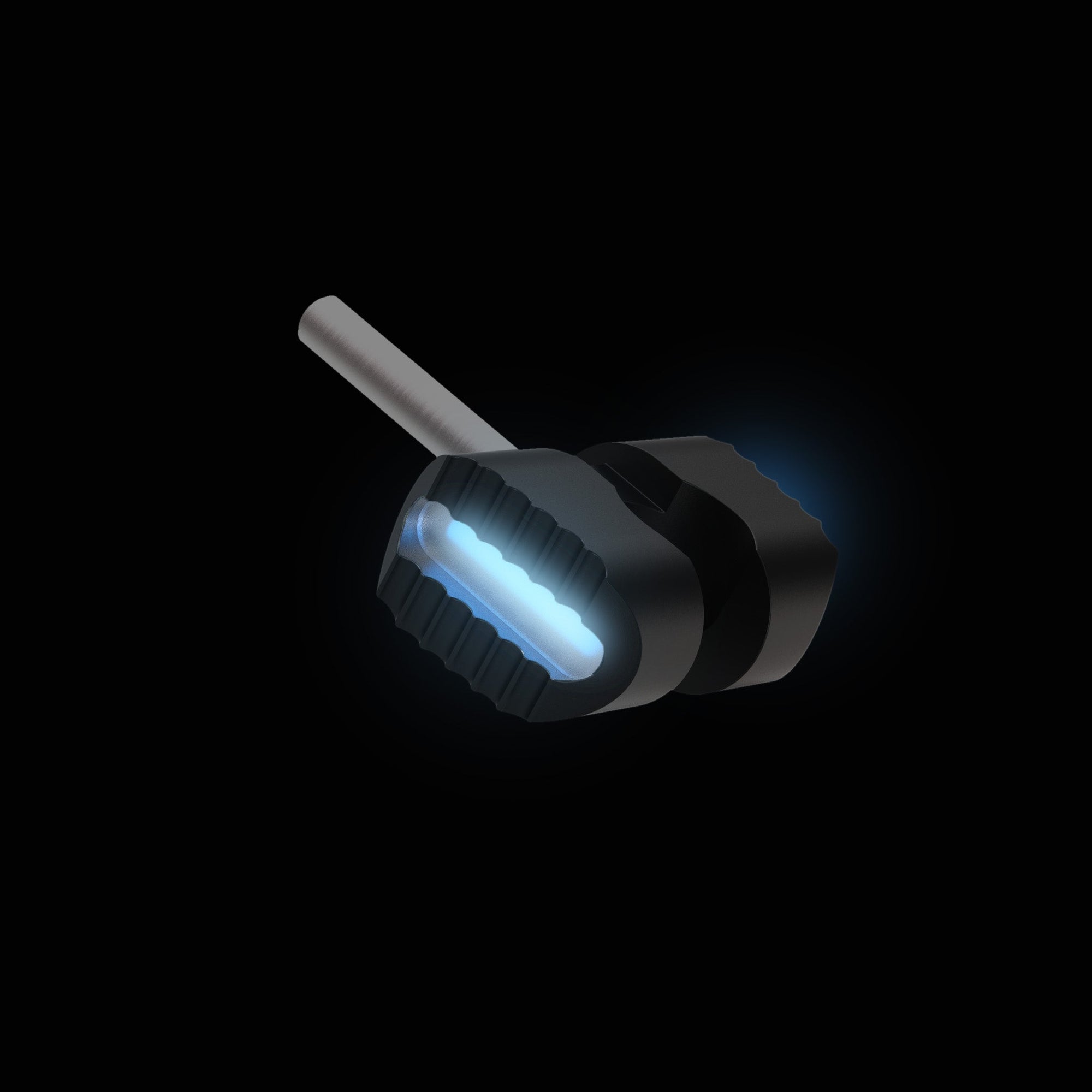 Tritium Titanium Ball Cage Lock for Spyderco Manix 2 Knife - Dealer-Black
