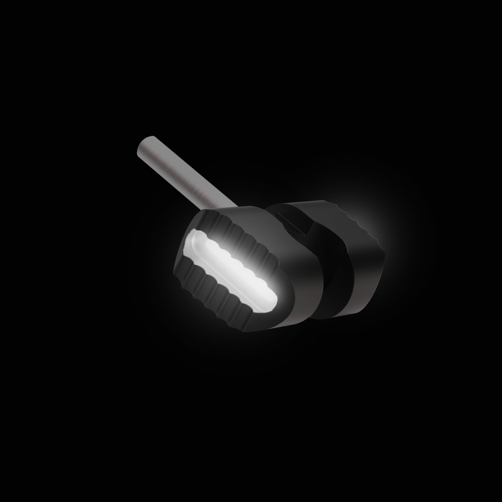 Tritium Titanium Ball Cage Lock for Spyderco Manix 2 Knife-Black