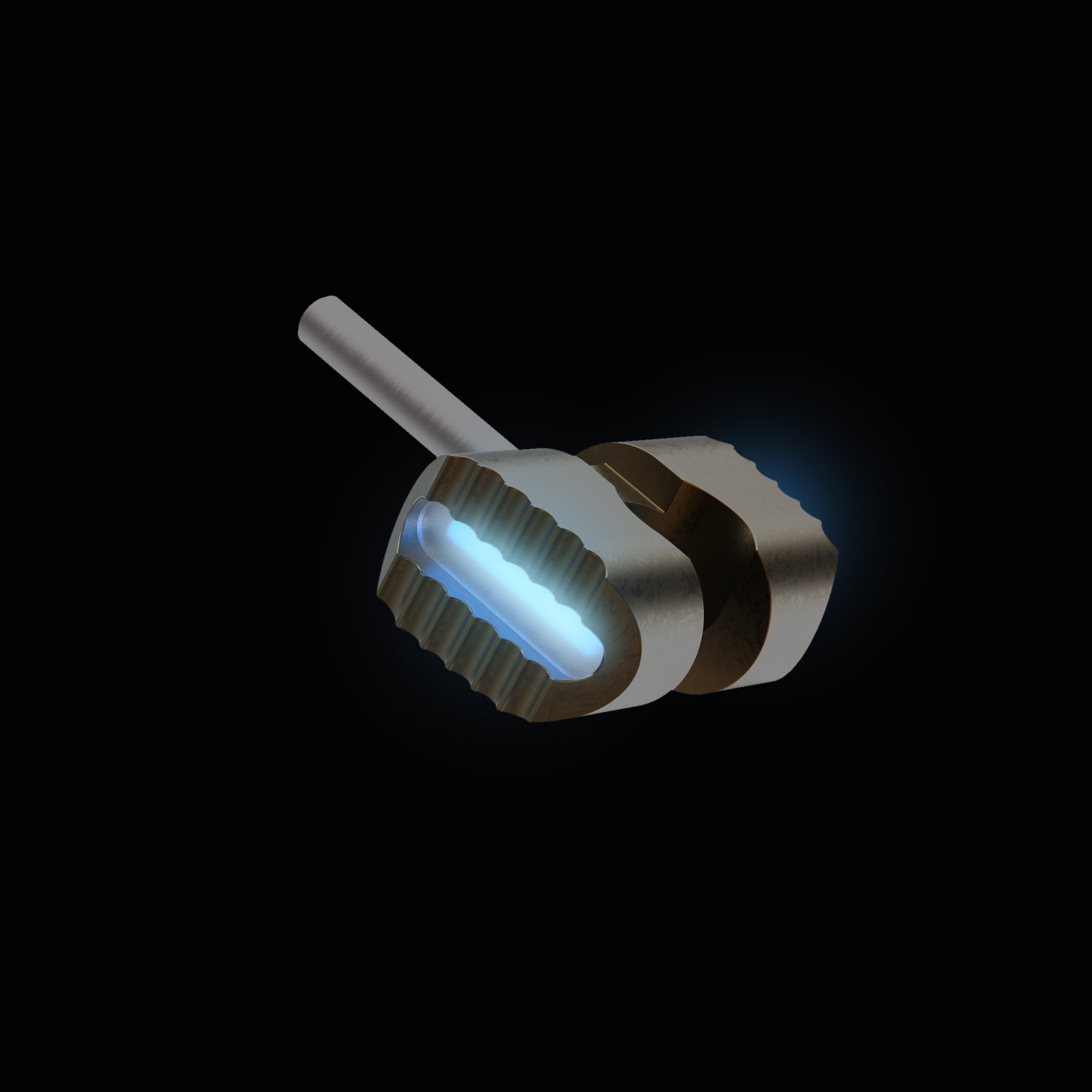 Tritium Titanium Ball Cage Lock for Spyderco Manix 2 Knife-Bronze Anodize