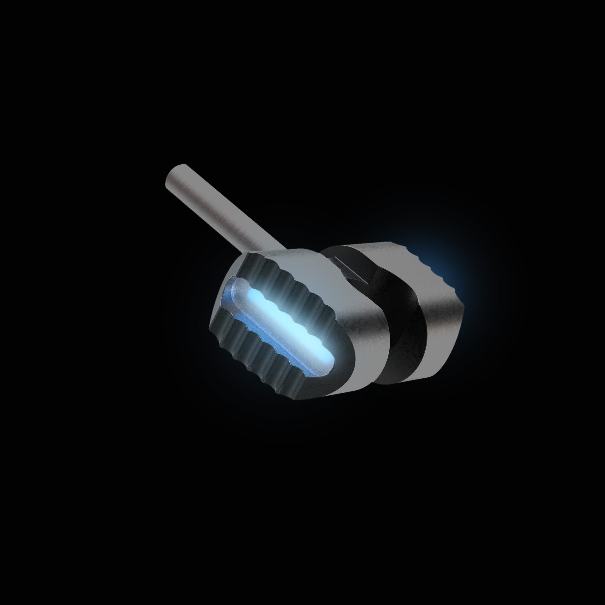 Tritium Titanium Ball Cage Lock for Spyderco Manix 2 Knife - Dealer-Titanium Satin