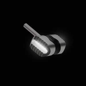 Tritium Titanium Ball Cage Lock for Spyderco Manix 2 Knife-Titanium Satin