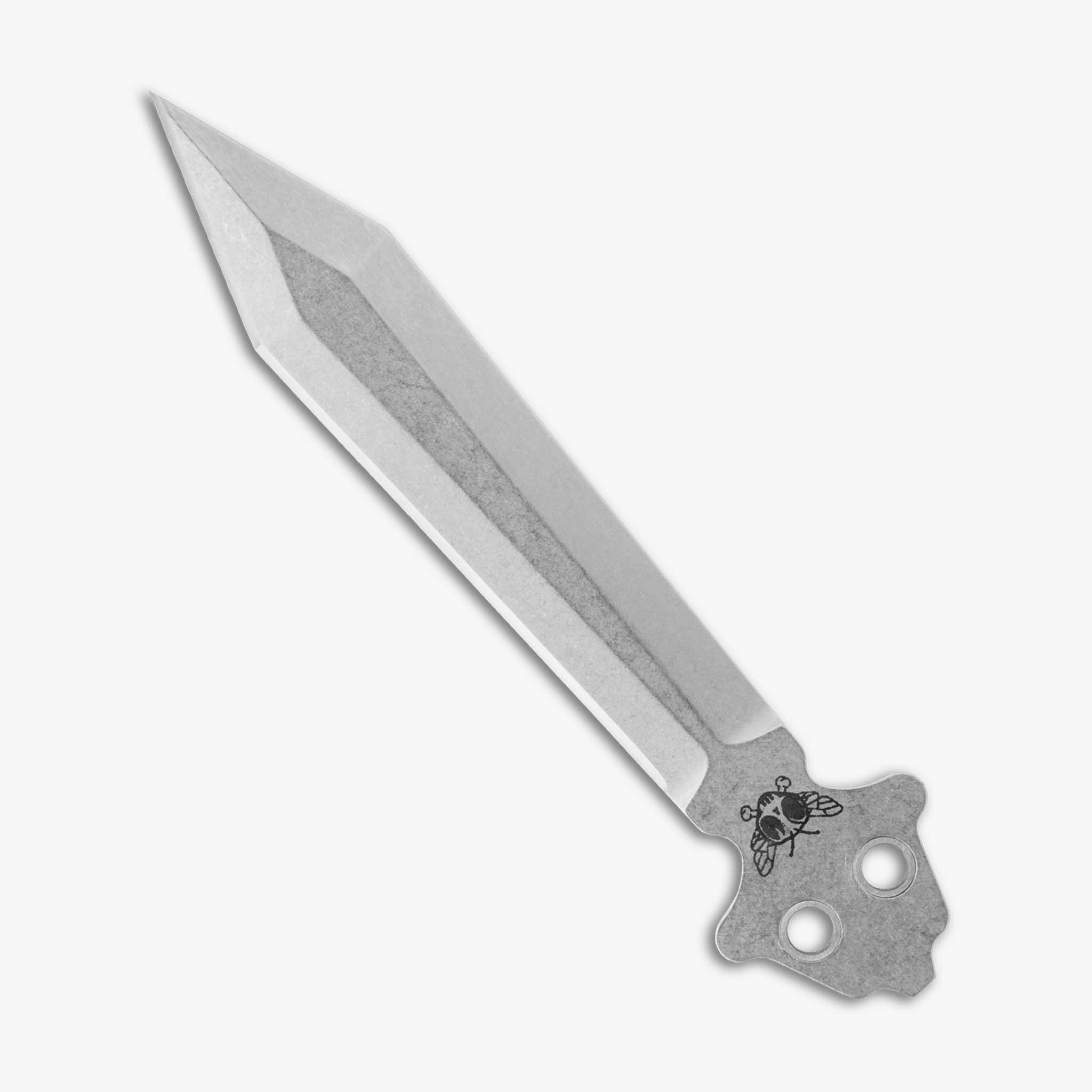 Zenith Live Blade for Benchmade 51 Balisong w/ Bushings Silver 